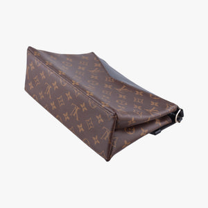 Vintage Louis Vuitton Saint Michel Freesia Brown×Noir Monogram Canvas×epi M44030 shoulderbag | stylenewstar