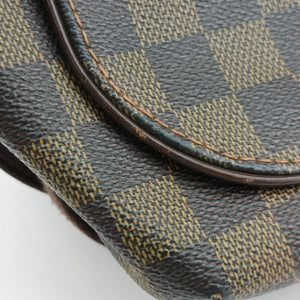 Pre-owned Louis Vuitton BROOKLYN GM EBENE Damier Canvas N51212 shoulderbag | stylenewstar