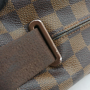Pre-owned Louis Vuitton BROOKLYN GM EBENE Damier Canvas N51212 shoulderbag | stylenewstar