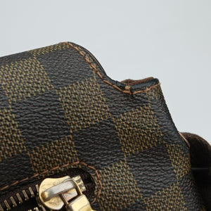Pre-owned Louis Vuitton BROOKLYN GM EBENE Damier Canvas N51212 shoulderbag | stylenewstar