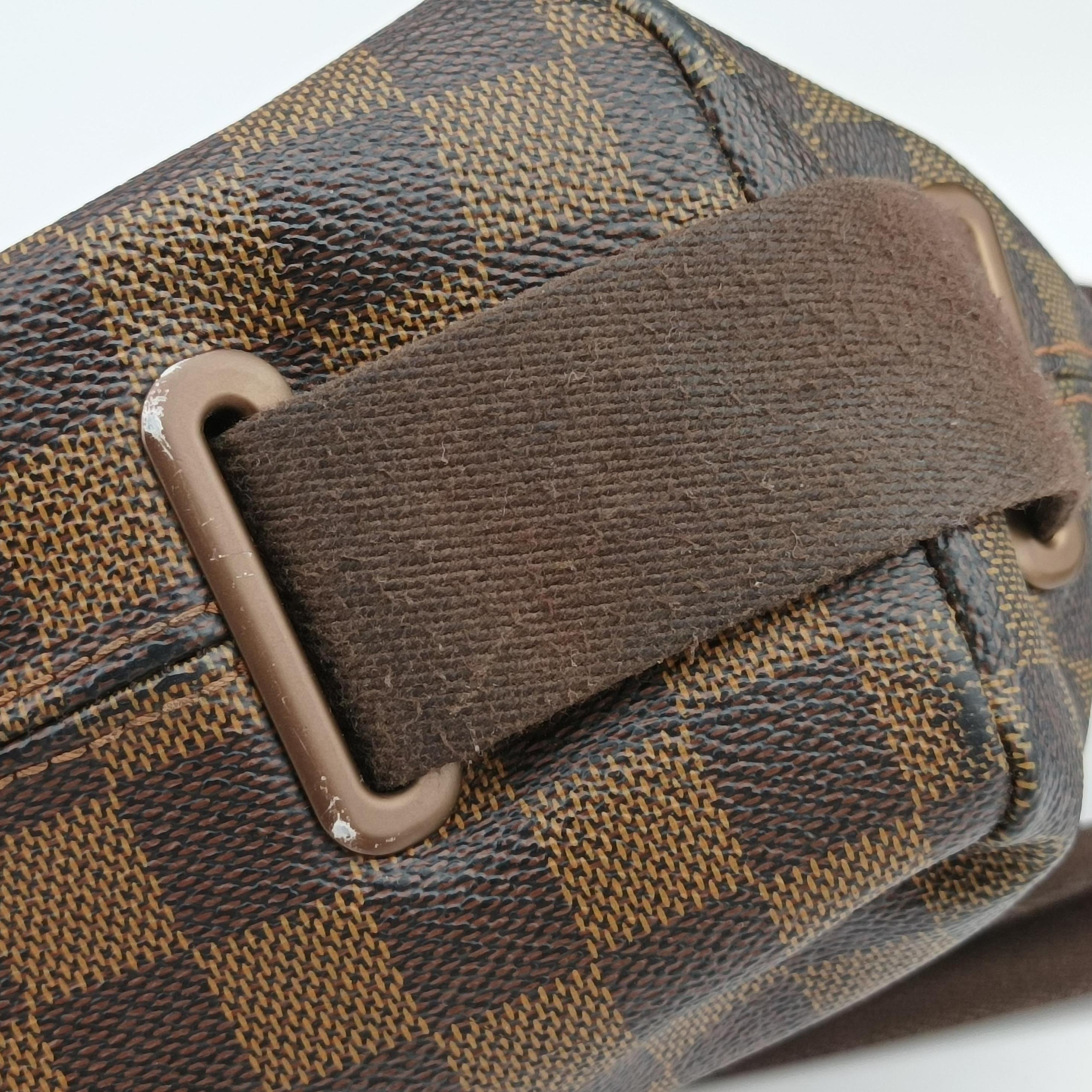 Pre-owned Louis Vuitton BROOKLYN GM EBENE Damier Canvas N51212 shoulderbag | stylenewstar