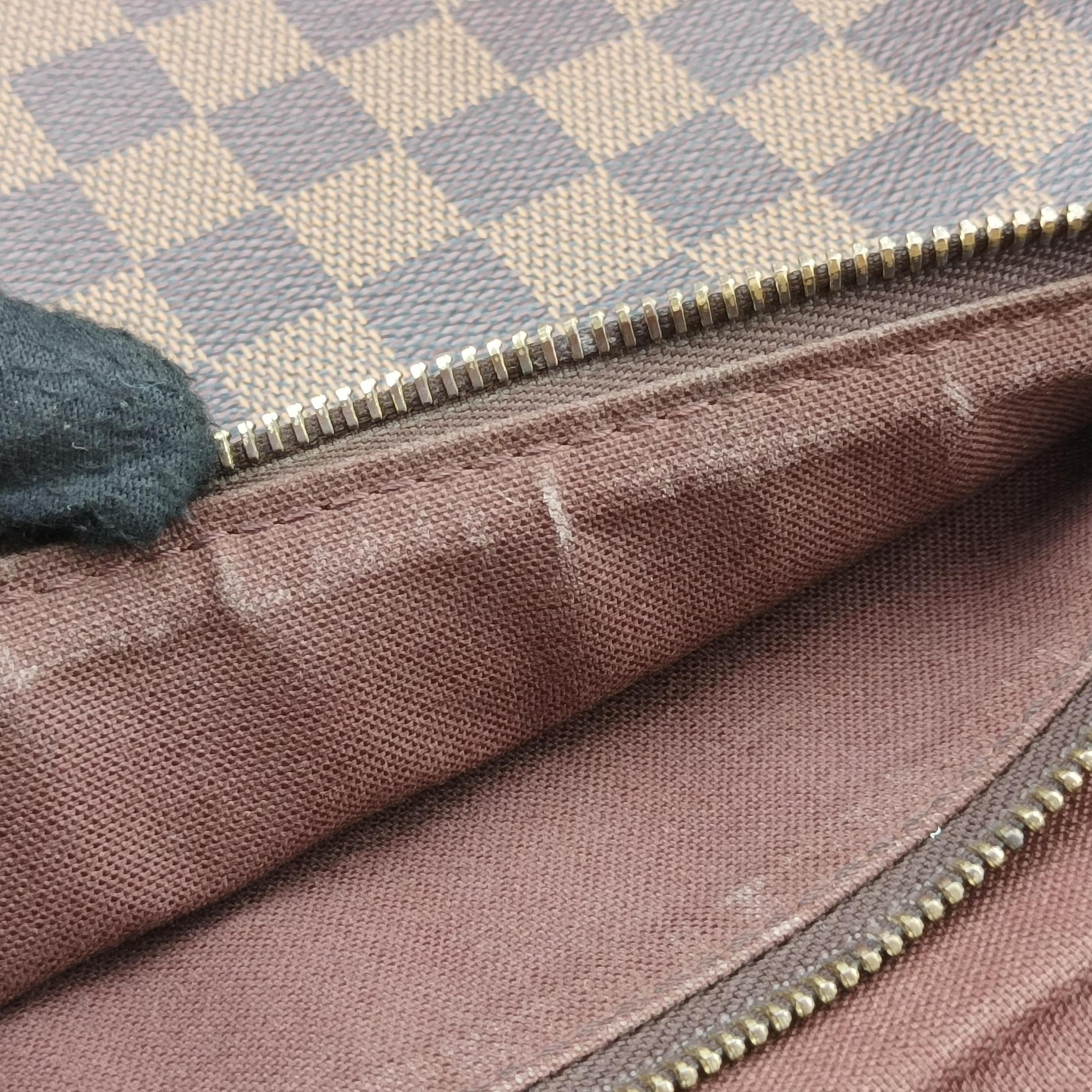 Pre-owned Louis Vuitton BROOKLYN GM EBENE Damier Canvas N51212 shoulderbag | stylenewstar