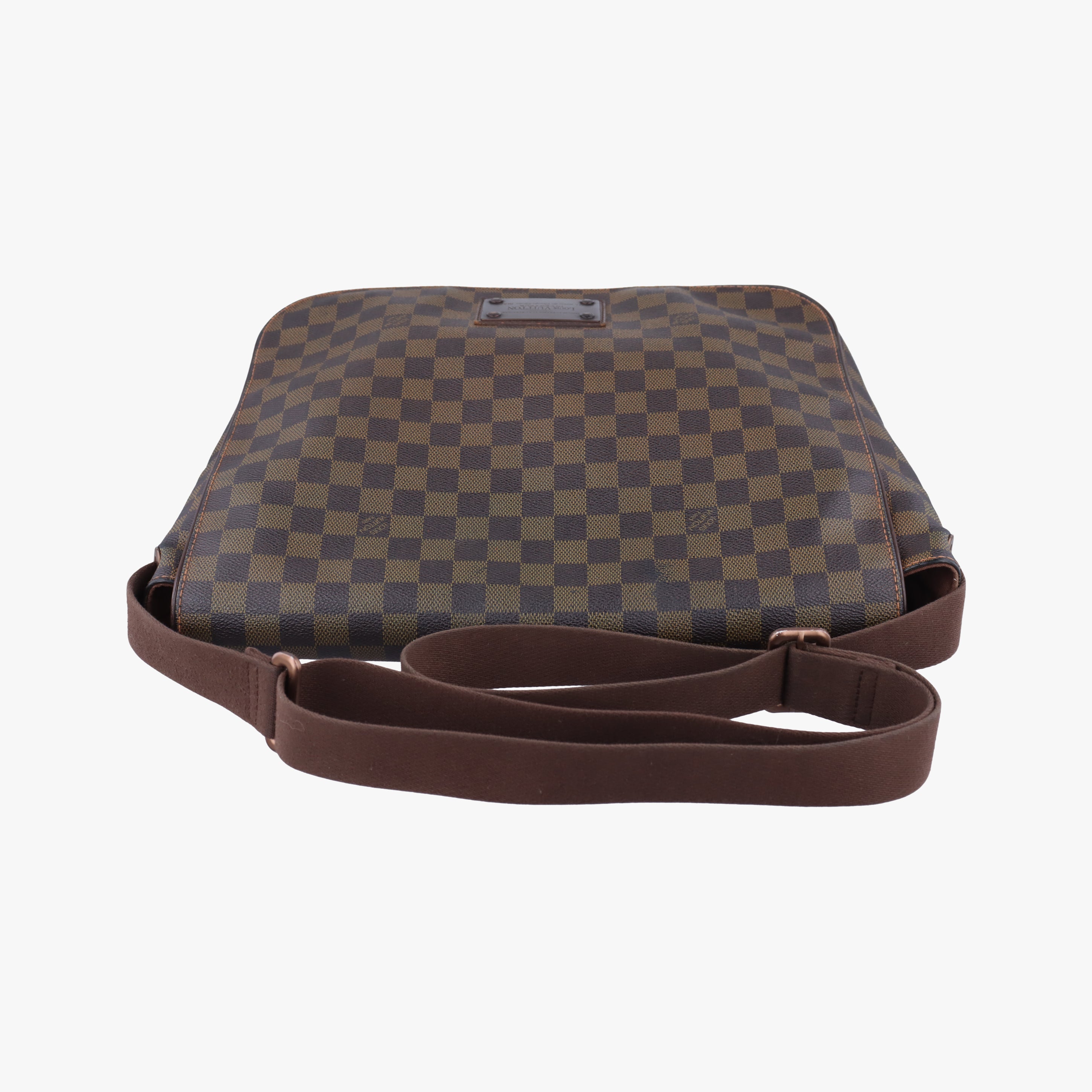 Pre-owned Louis Vuitton BROOKLYN GM EBENE Damier Canvas N51212 shoulderbag | stylenewstar