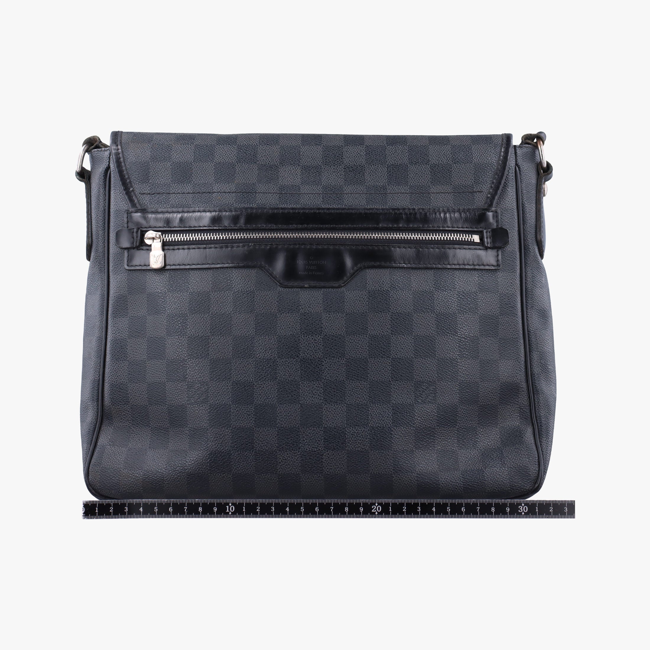 Pre-owned Louis Vuitton DANIEL MM Noir Damier GRAPHITE N58029 shoulderbag | stylenewstar