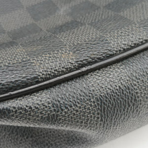 Pre-owned Louis Vuitton DANIEL MM Noir Damier GRAPHITE N58029 shoulderbag | stylenewstar