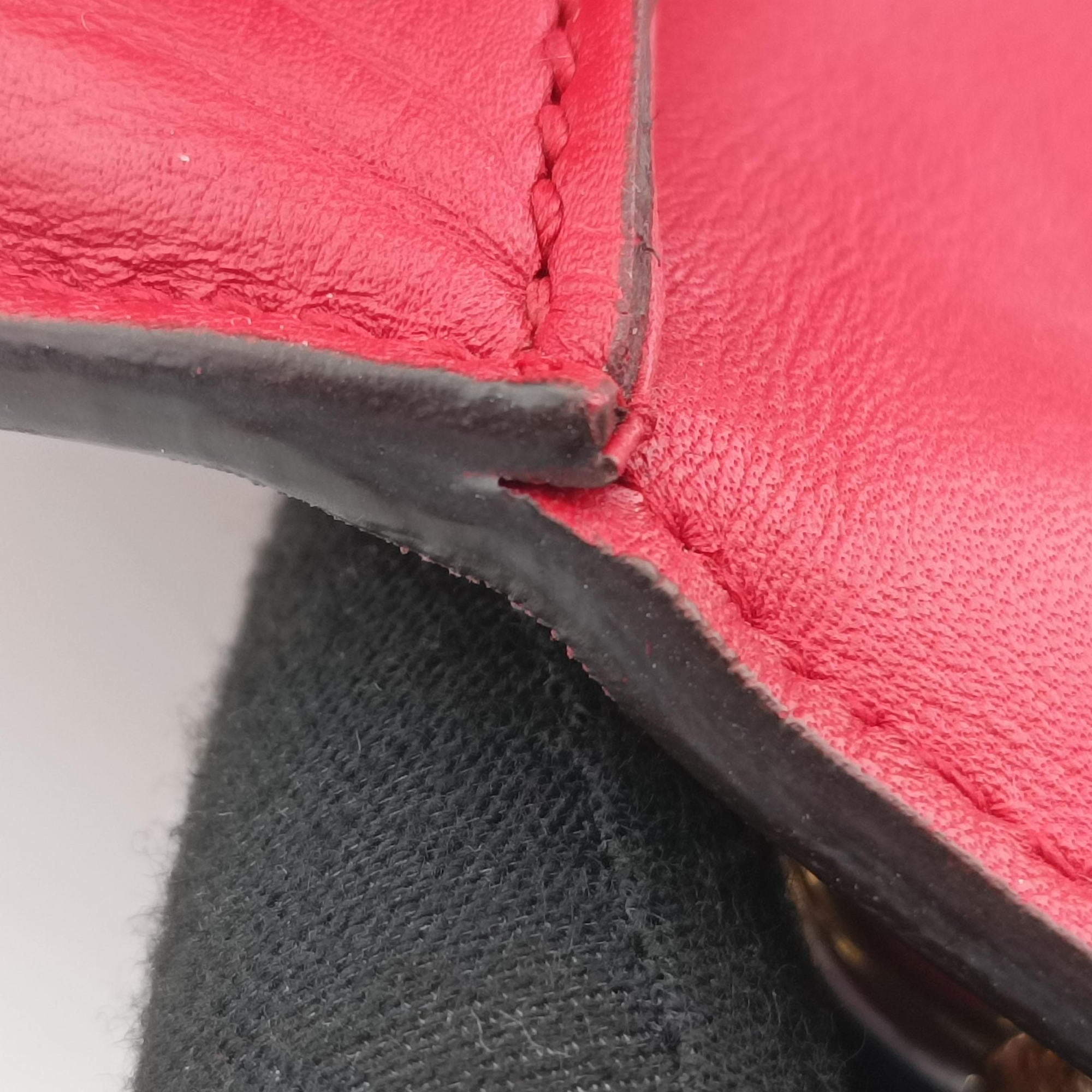 Pre-owned Gucci Padlock Red Leather 432182 shoulderbag | stylenewstar