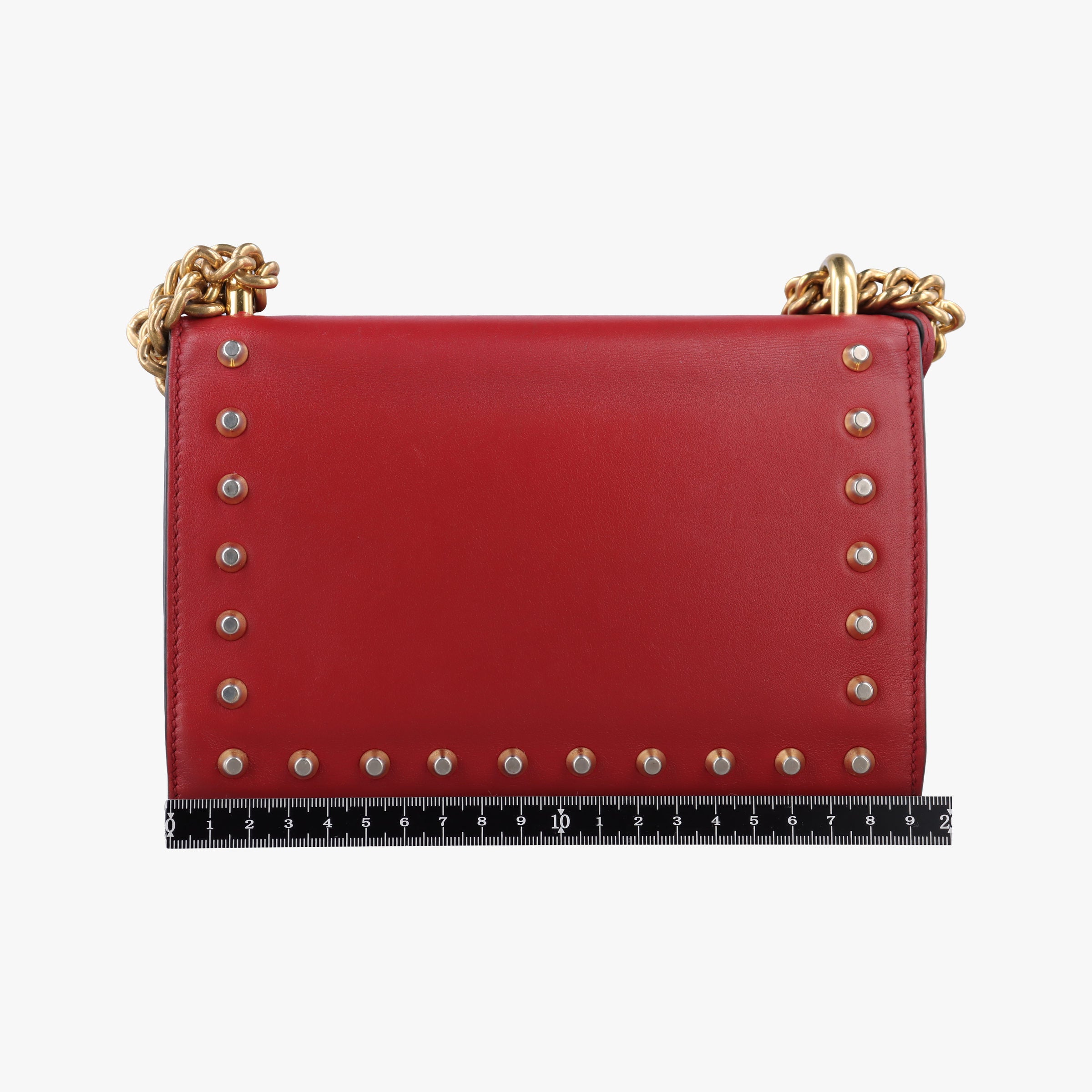 Pre-owned Gucci Padlock Red Leather 432182 shoulderbag | stylenewstar