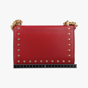 Pre-owned Gucci Padlock Red Leather 432182 shoulderbag | stylenewstar