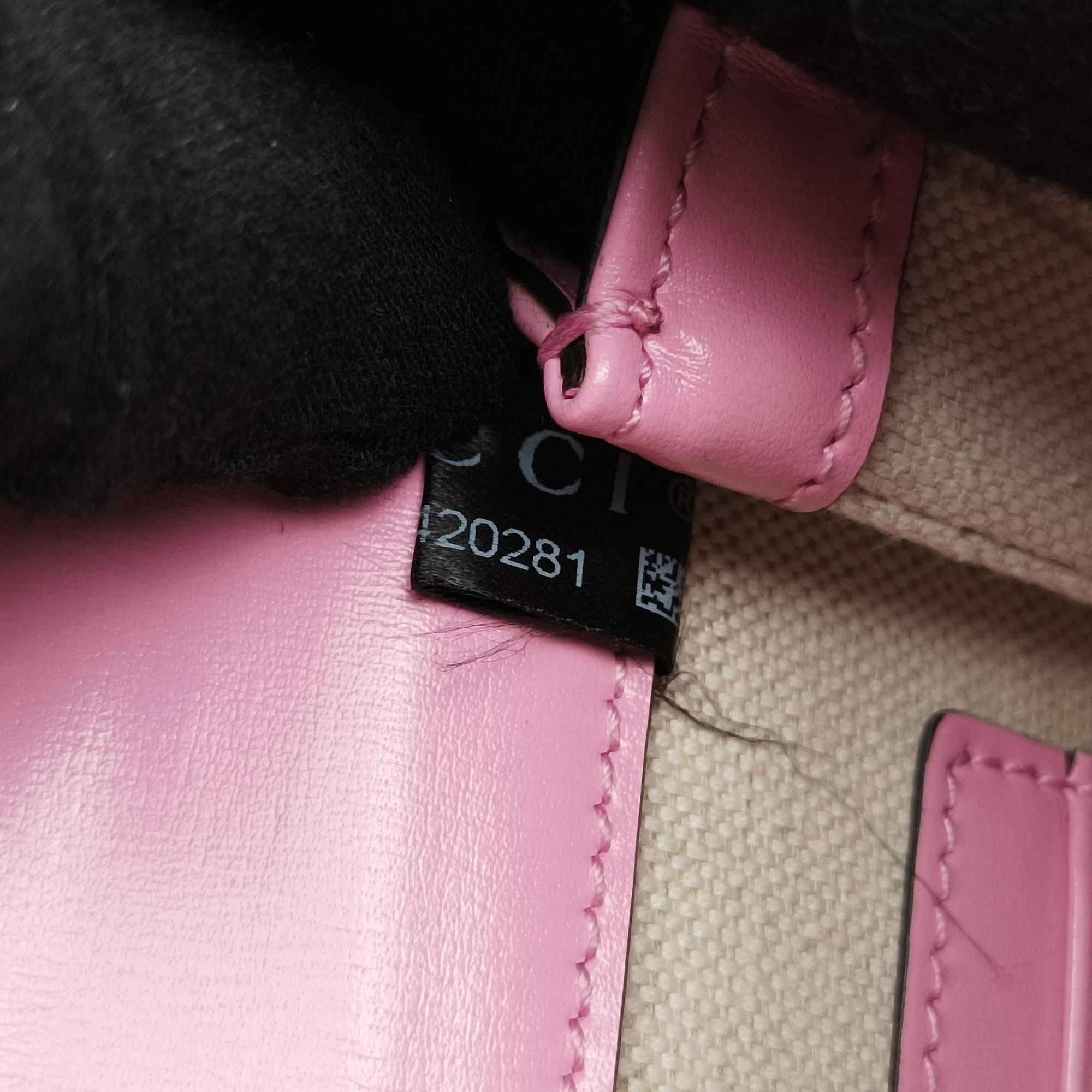 Pre-owned Gucci Bamboo Pink Leather 686864 shoulderbag | stylenewstar