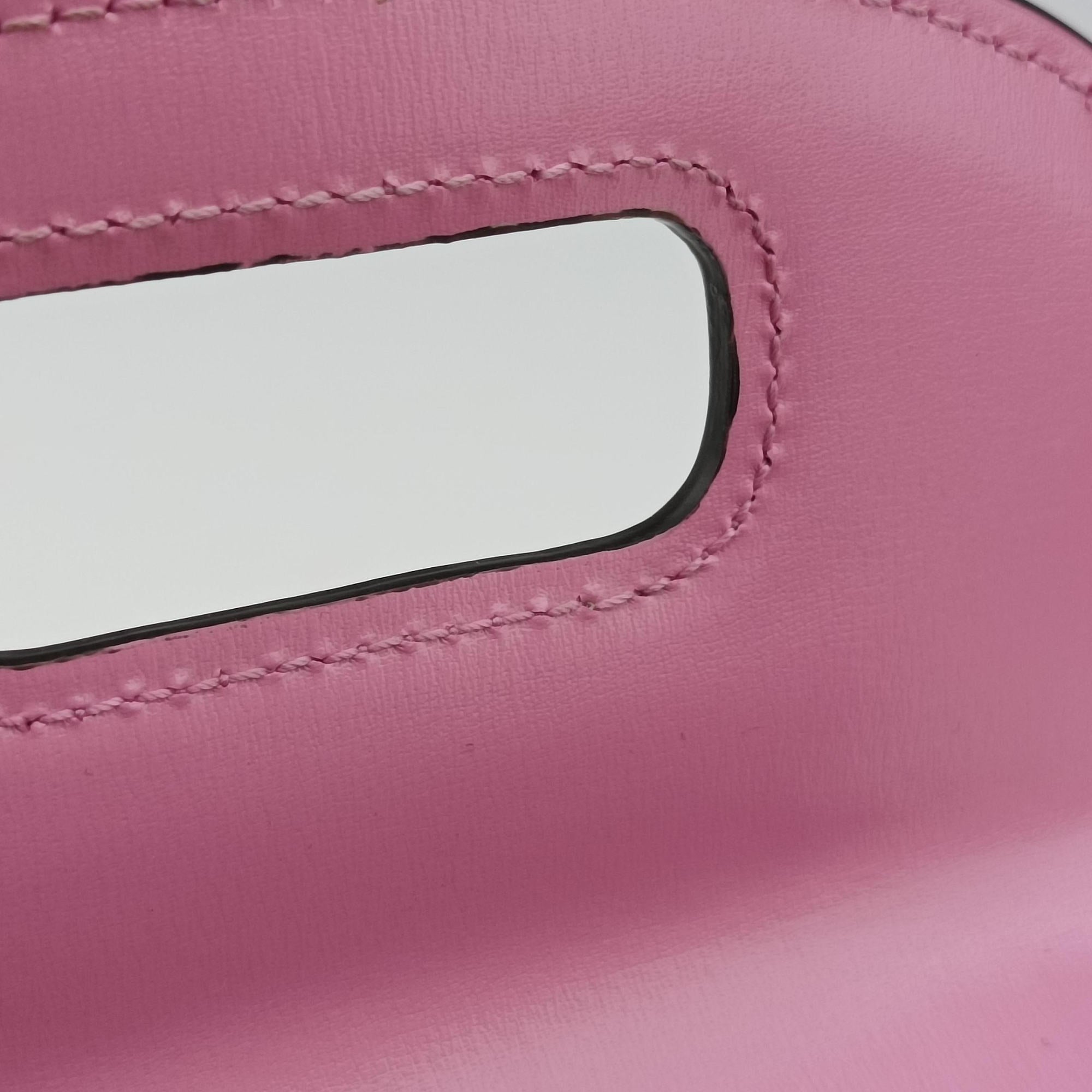 Pre-owned Gucci Bamboo Pink Leather 686864 shoulderbag | stylenewstar