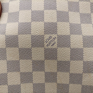 Pre-owned Louis Vuitton NEVERFULL MM AZUR Damier Canvas N51107 shoulderbag | stylenewstar