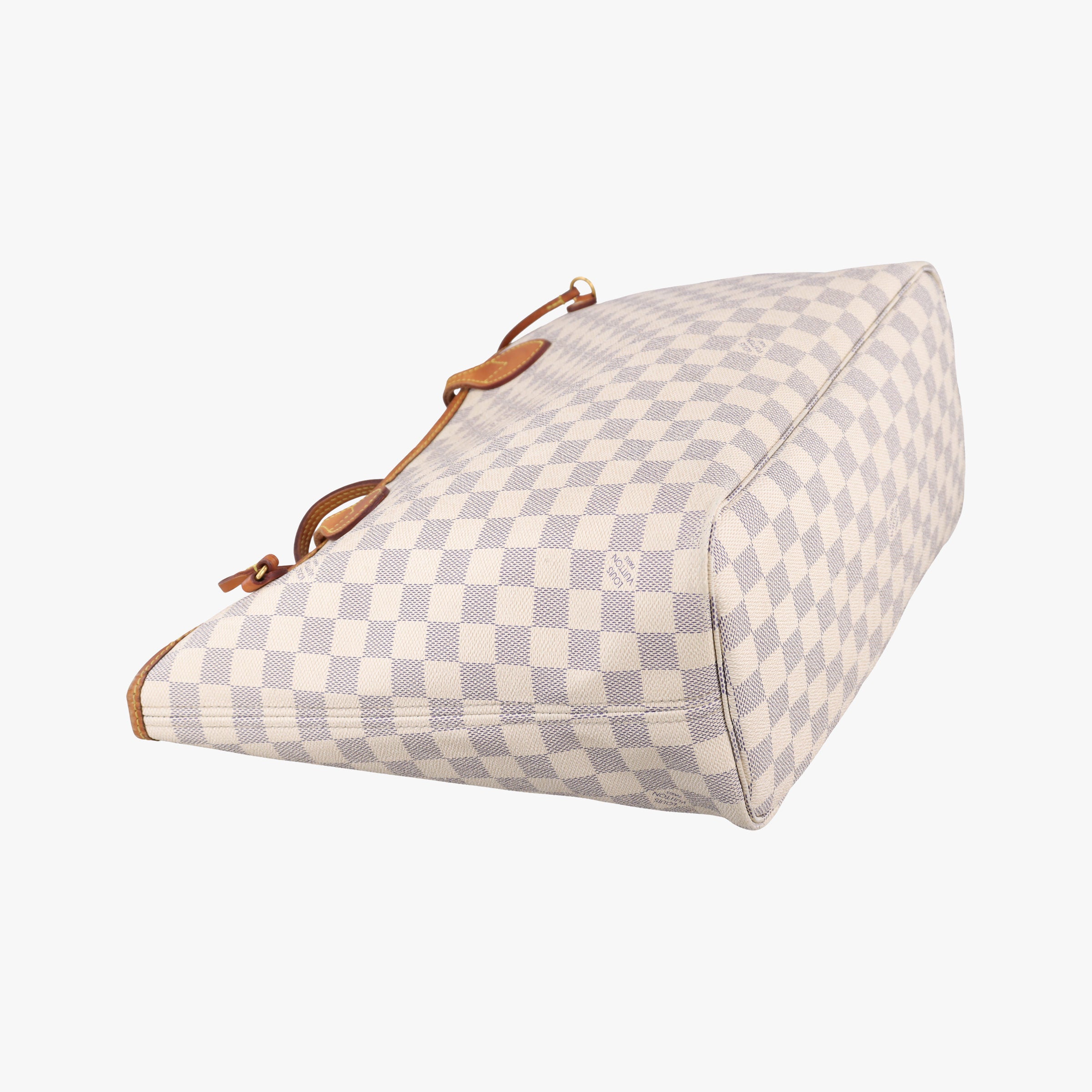 Pre-owned Louis Vuitton NEVERFULL MM AZUR Damier Canvas N51107 shoulderbag | stylenewstar