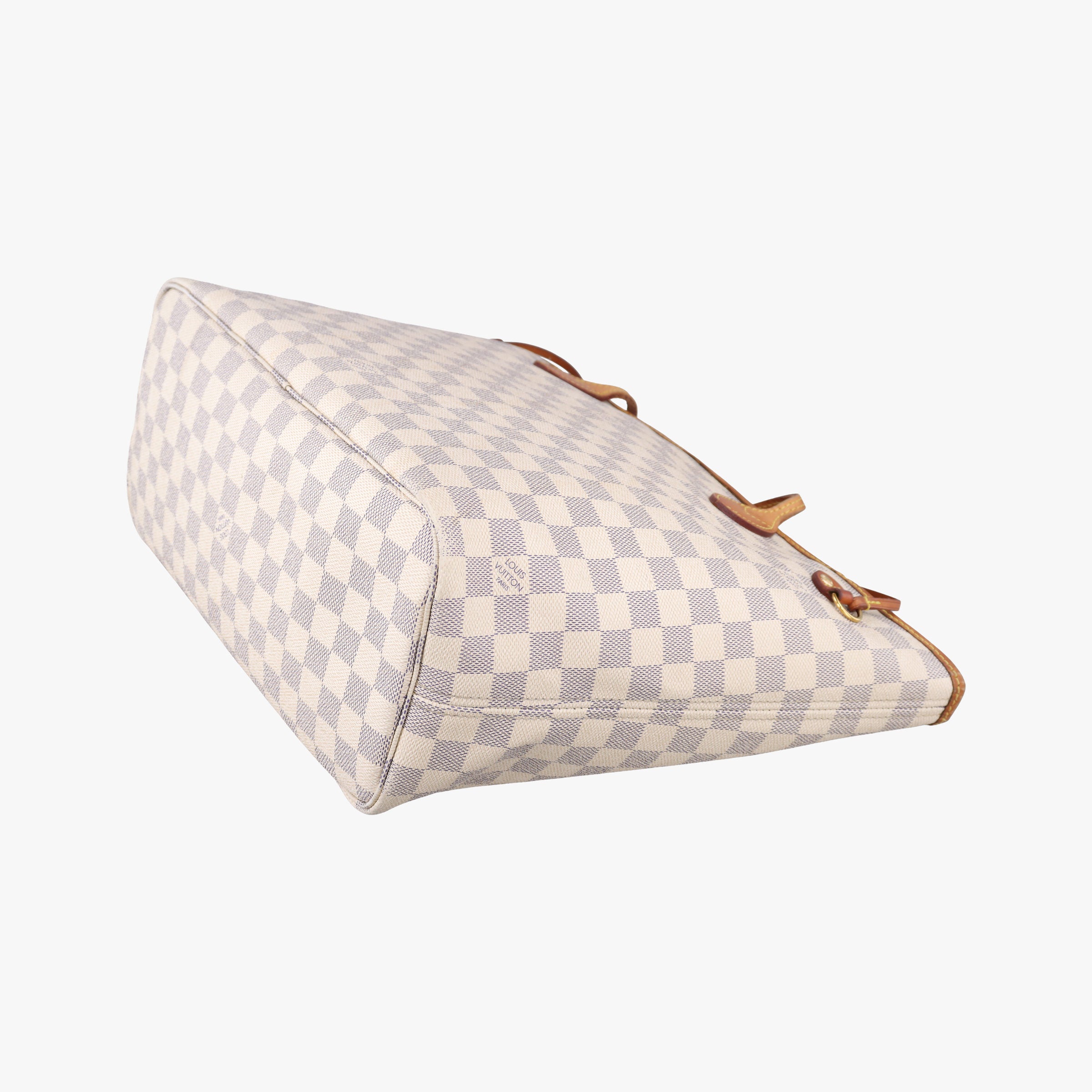 Pre-owned Louis Vuitton NEVERFULL MM AZUR Damier Canvas N51107 shoulderbag | stylenewstar
