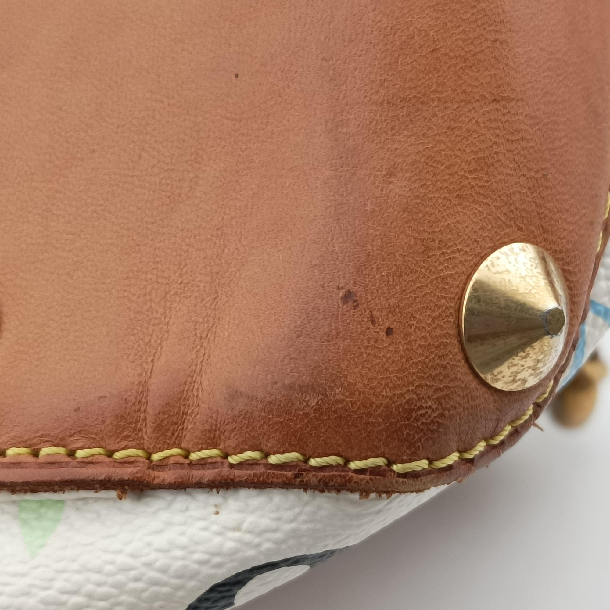 Secondhand Louis Vuitton JUDY PM white Monogram Multicolor M40257 shoulderbag | stylenewstar