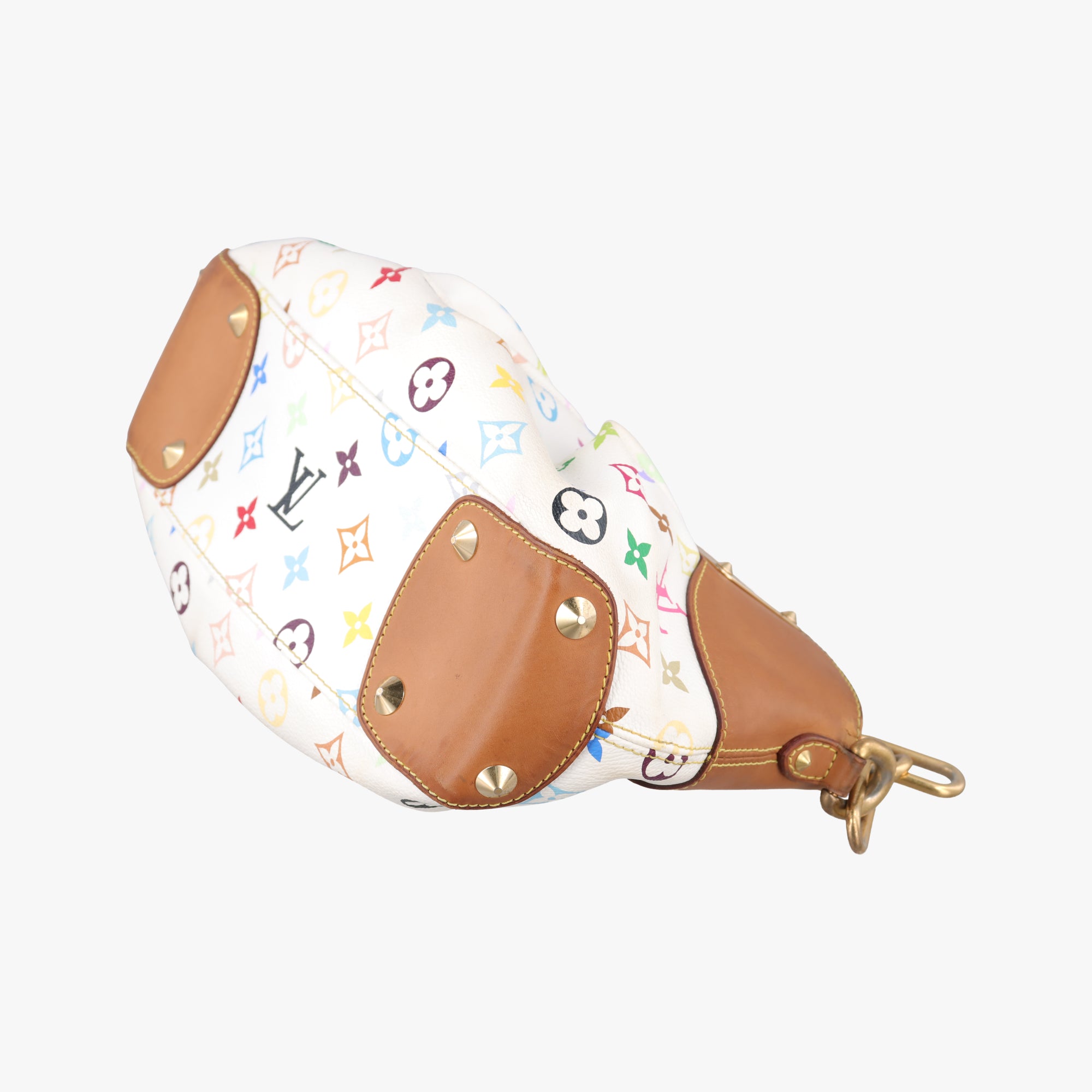 Secondhand Louis Vuitton JUDY PM white Monogram Multicolor M40257 shoulderbag | stylenewstar