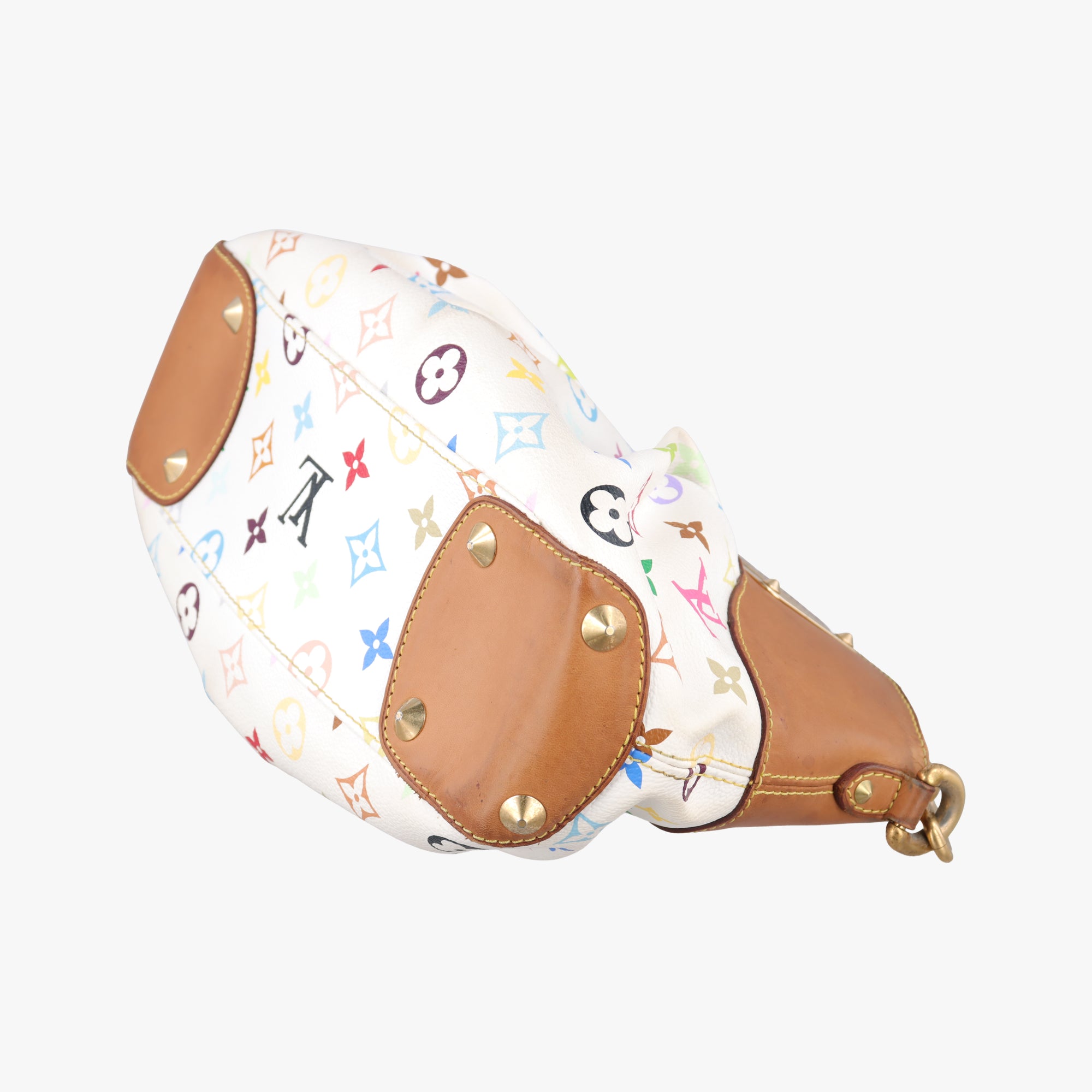Secondhand Louis Vuitton JUDY PM white Monogram Multicolor M40257 shoulderbag | stylenewstar