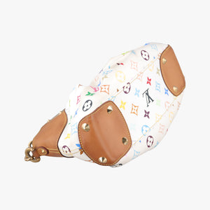 Secondhand Louis Vuitton JUDY PM white Monogram Multicolor M40257 shoulderbag | stylenewstar