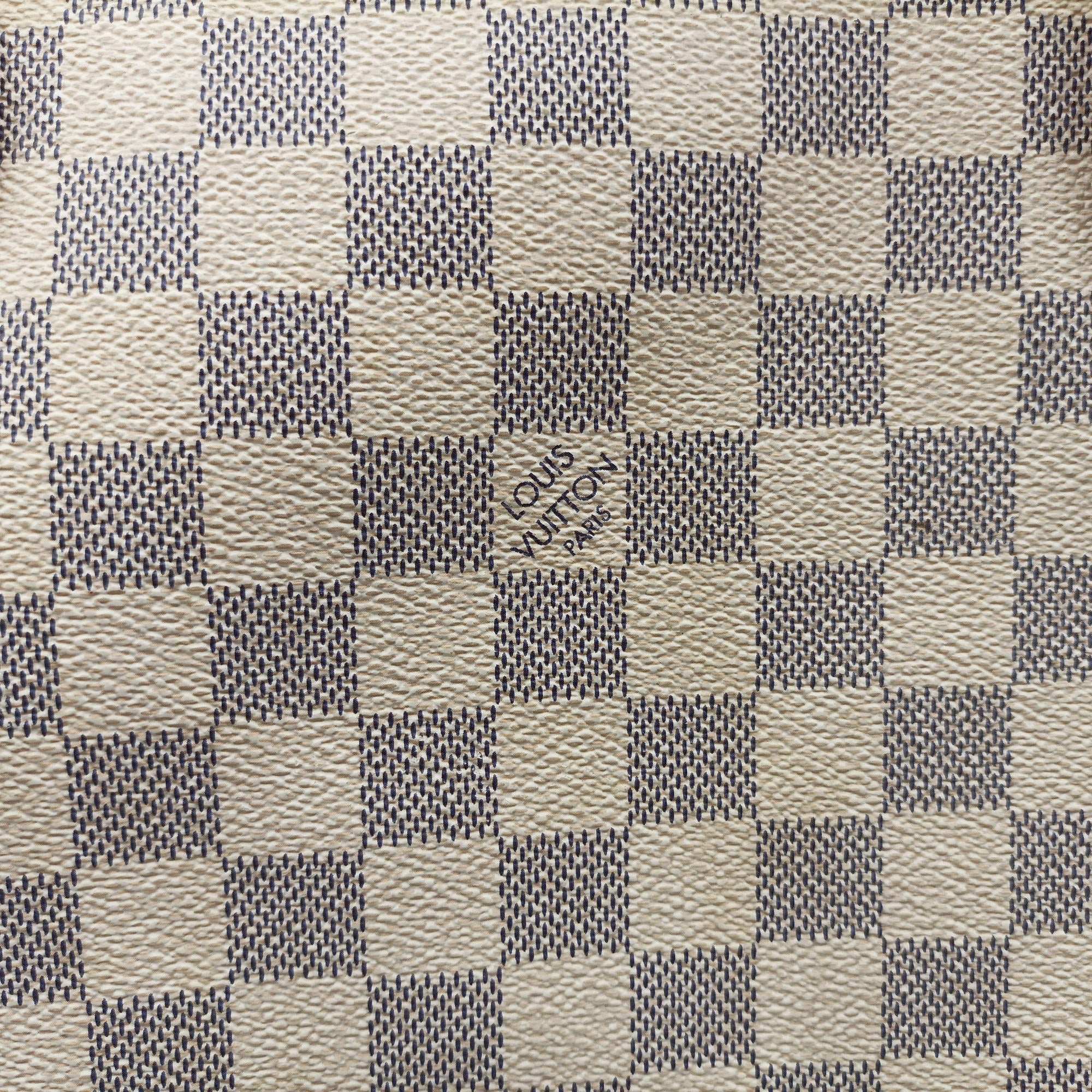 Pre-owned Louis Vuitton Neverfull MM Azur Damier Canvas N51107 handbag | stylenewstar