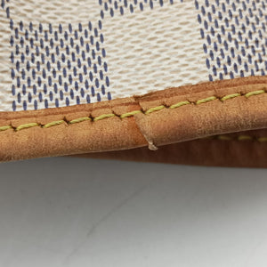 Pre-owned Louis Vuitton Neverfull MM Azur Damier Canvas N51107 handbag | stylenewstar