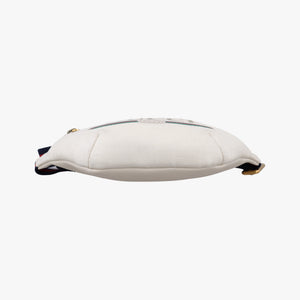 Pre-owned Gucci Gucci print White Leather 527792 bum bag/waist bag | stylenewstar