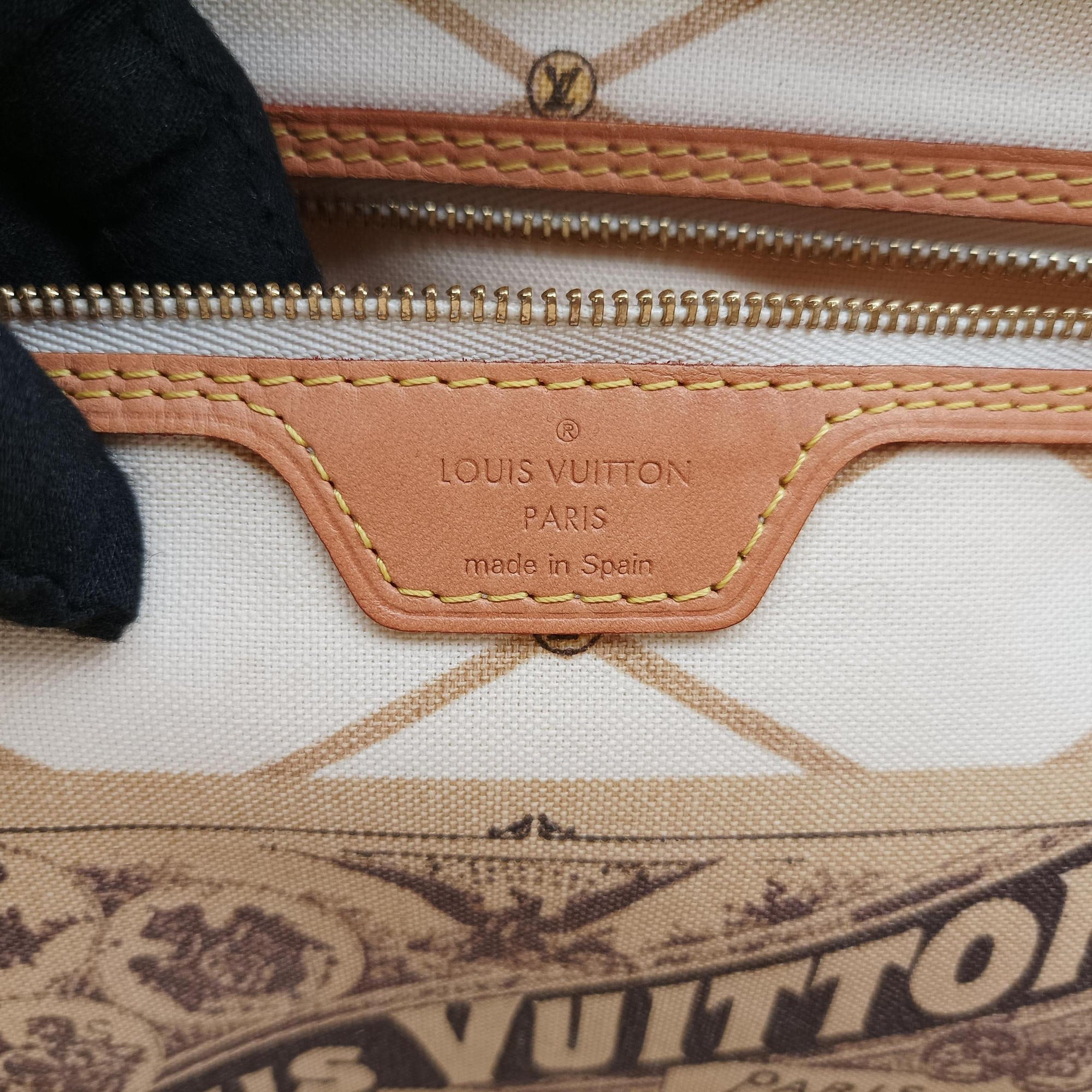 Vintage Louis Vuitton Neverfull MM Summer Trunk brown×Multicolor Monogram Canvas M41390 shoulderbag | stylenewstar