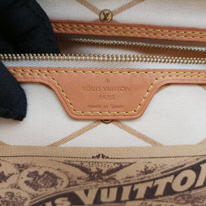 Vintage Louis Vuitton Neverfull MM Summer Trunk brown×Multicolor Monogram Canvas M41390 shoulderbag | stylenewstar