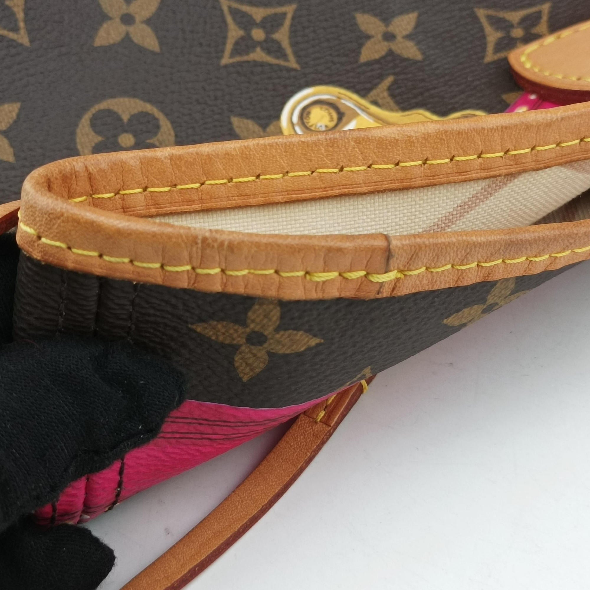 Vintage Louis Vuitton Neverfull MM Summer Trunk brown×Multicolor Monogram Canvas M41390 shoulderbag | stylenewstar