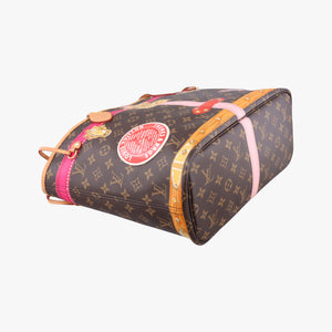 Vintage Louis Vuitton Neverfull MM Summer Trunk brown×Multicolor Monogram Canvas M41390 shoulderbag | stylenewstar
