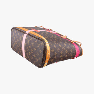 Vintage Louis Vuitton Neverfull MM Summer Trunk brown×Multicolor Monogram Canvas M41390 shoulderbag | stylenewstar