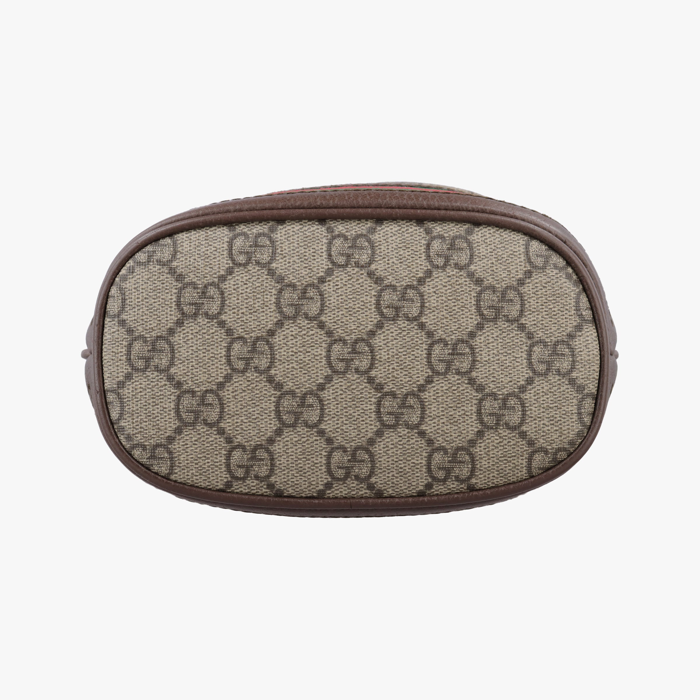 Pre-owned Gucci Ophidia Brown PVC coated canvas 550620 shoulderbag | stylenewstar