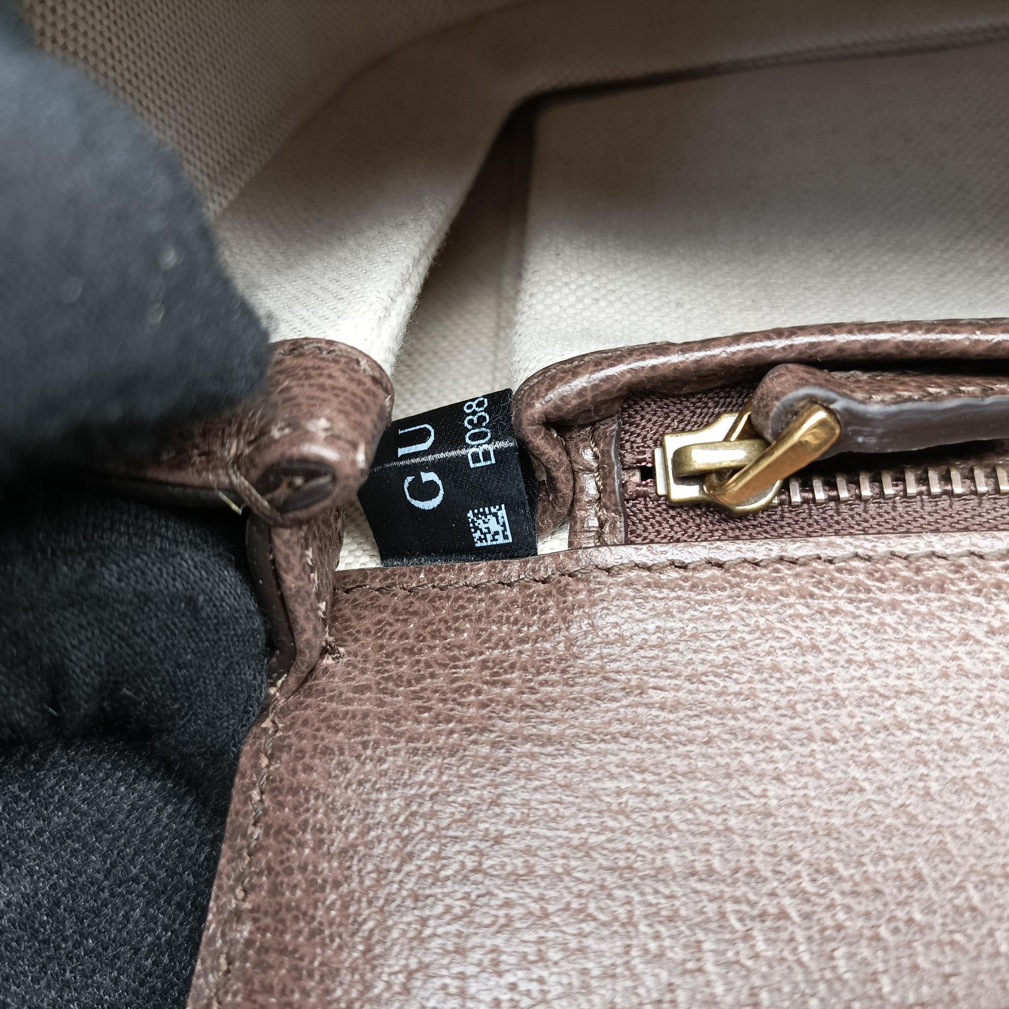 Secondhand Gucci New Bamboo White x Brown x Multicolor Canvas×Leather 675797 shoulderbag | stylenewstar