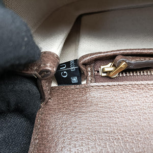 Secondhand Gucci New Bamboo White x Brown x Multicolor Canvas×Leather 675797 shoulderbag | stylenewstar