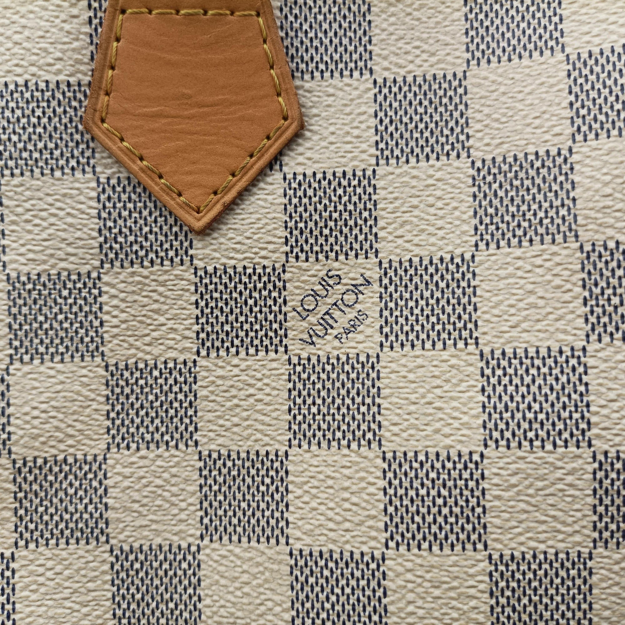 Secondhand Louis Vuitton Speedy 30 Azur Damier Canvas N41533 handbag | stylenewstar