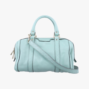 Pre-owned Gucci Sherry Line Green Leather 269876 shoulderbag | stylenewstar