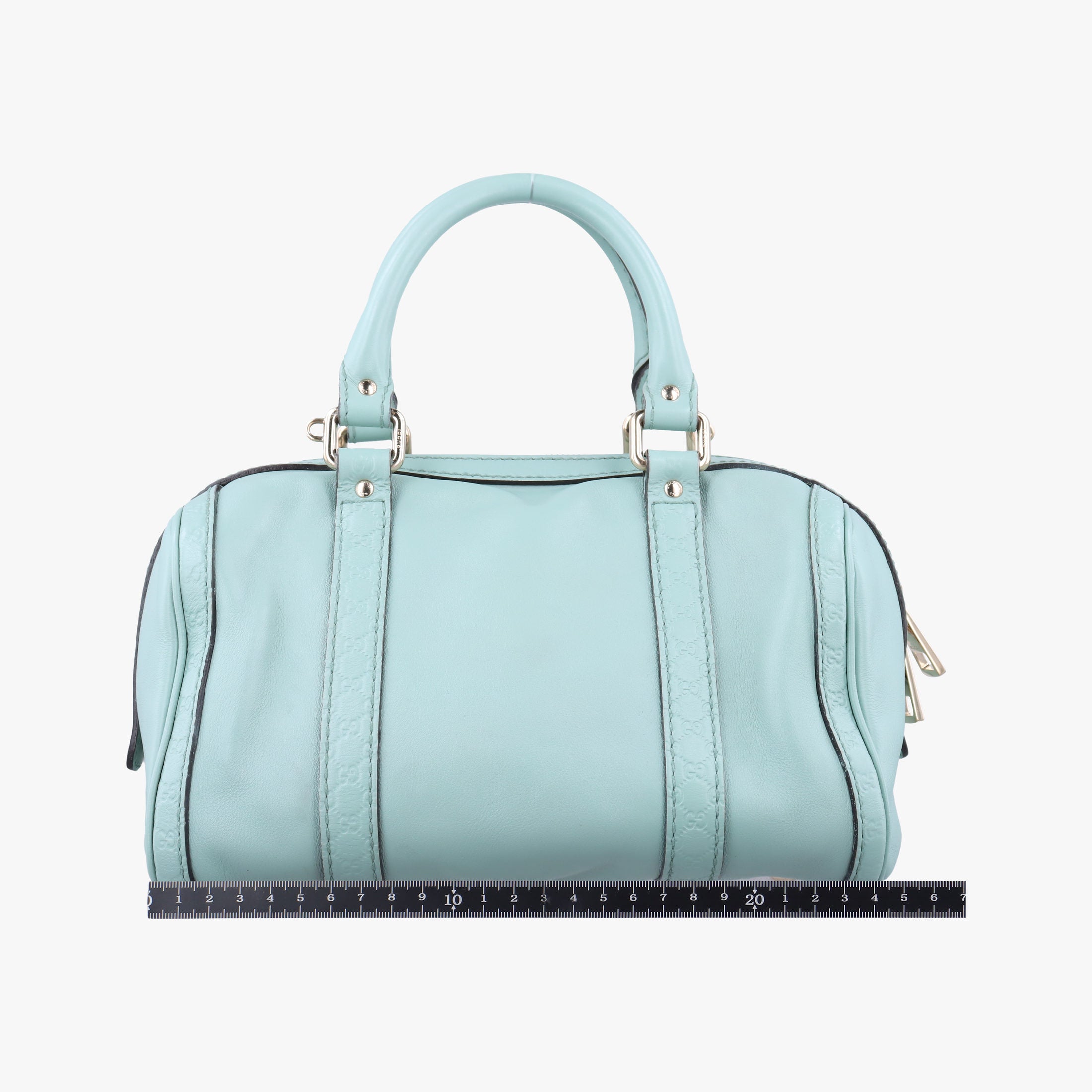 Pre-owned Gucci Sherry Line Green Leather 269876 shoulderbag | stylenewstar