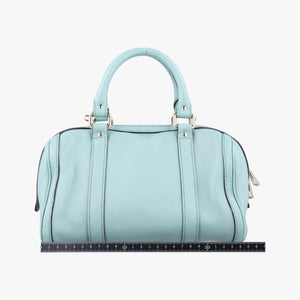 Pre-owned Gucci Sherry Line Green Leather 269876 shoulderbag | stylenewstar
