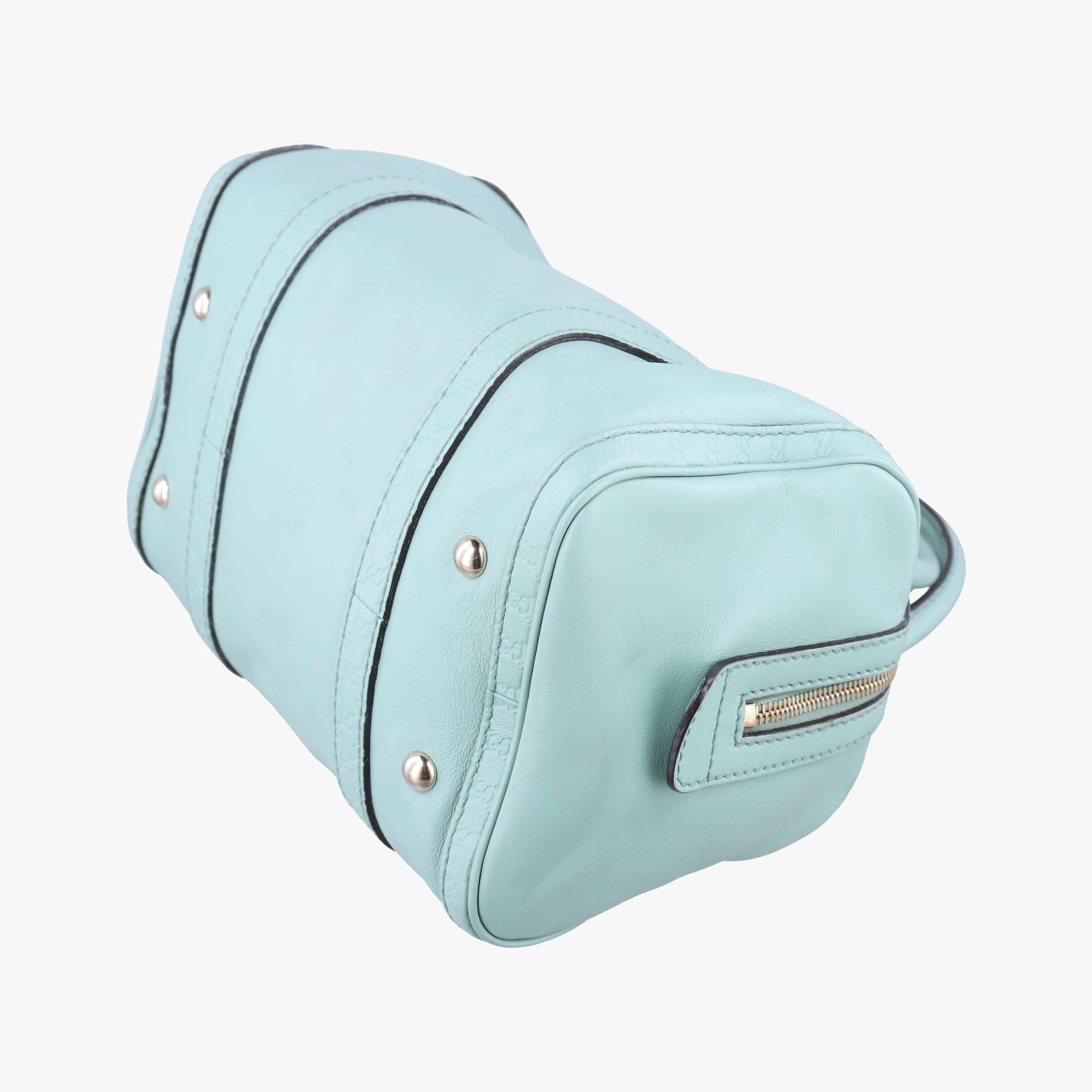 Pre-owned Gucci Sherry Line Green Leather 269876 shoulderbag | stylenewstar