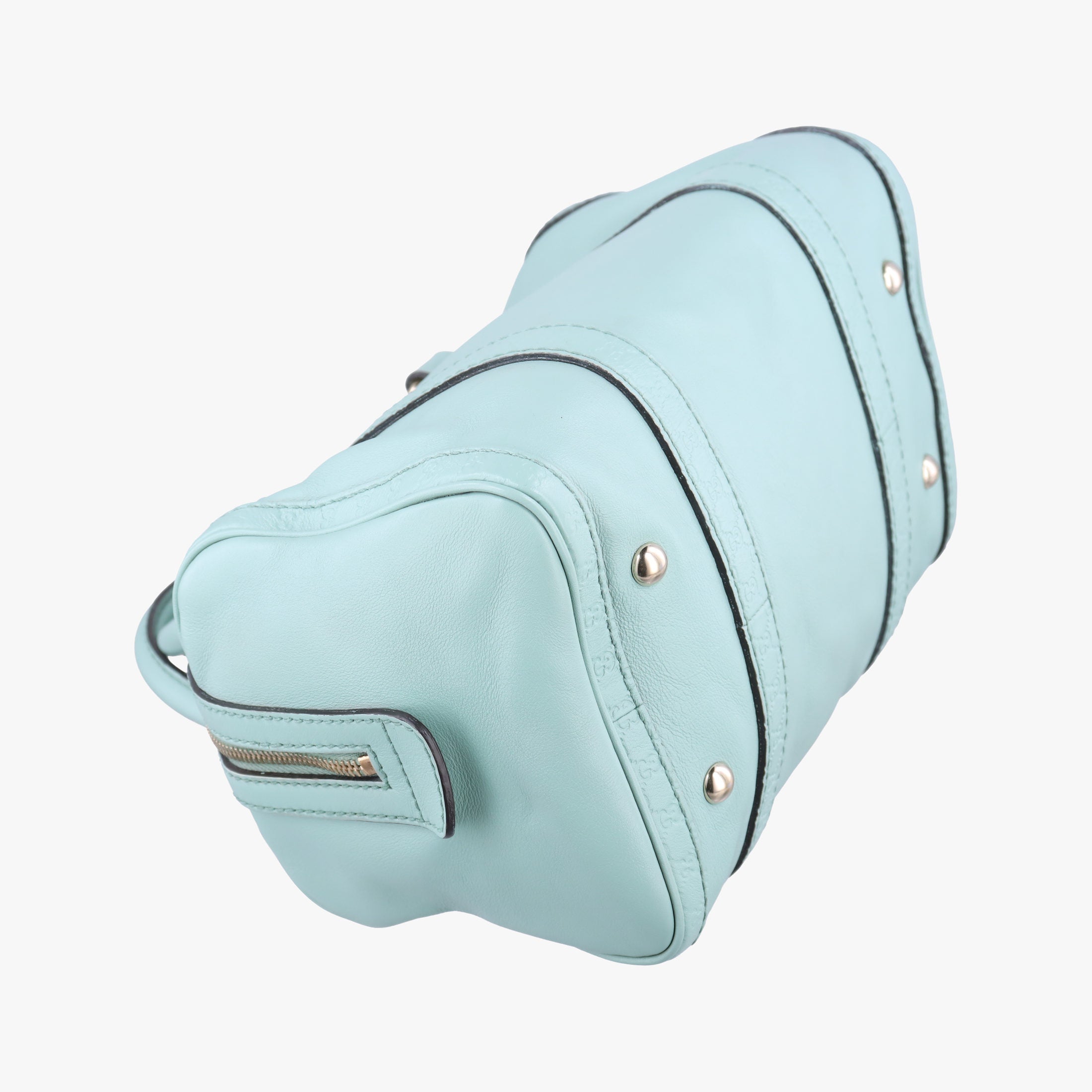 Pre-owned Gucci Sherry Line Green Leather 269876 shoulderbag | stylenewstar