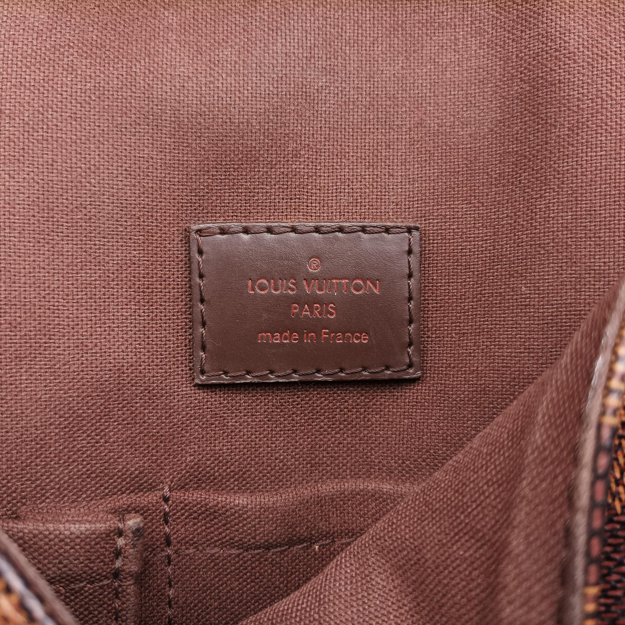Pre-owned Louis Vuitton BROOKLYN PM EBENE Damier Canvas N51210 shoulderbag | stylenewstar