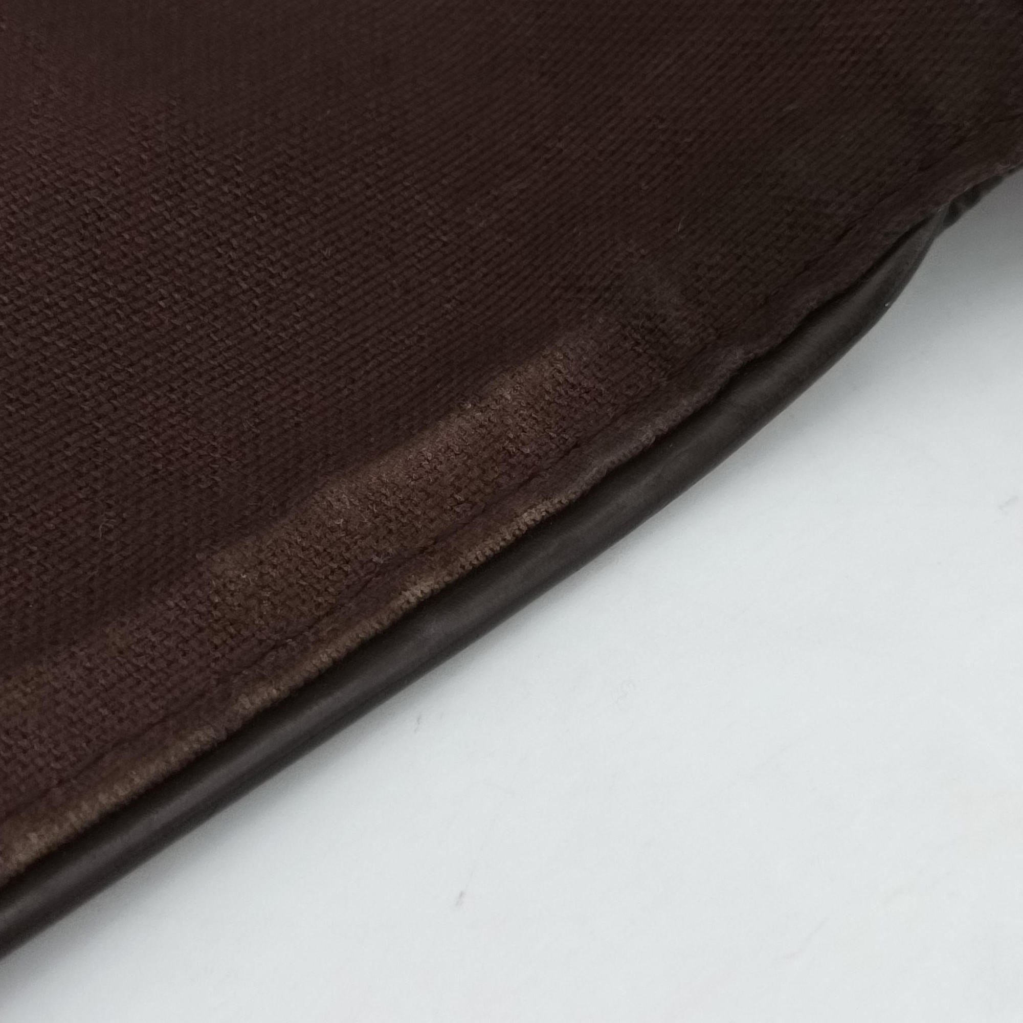 Pre-owned Louis Vuitton BROOKLYN PM EBENE Damier Canvas N51210 shoulderbag | stylenewstar