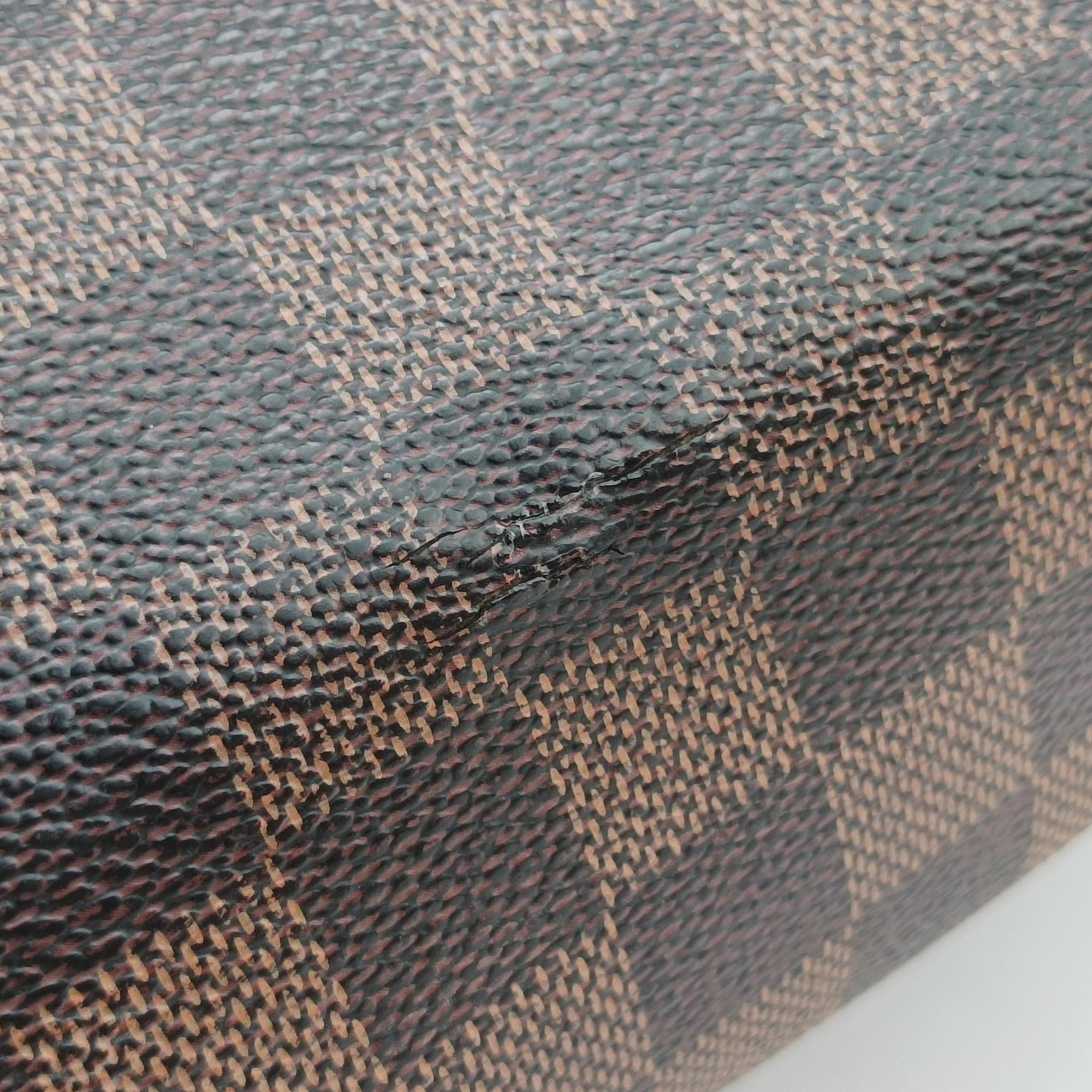 Pre-owned Louis Vuitton BROOKLYN PM EBENE Damier Canvas N51210 shoulderbag | stylenewstar