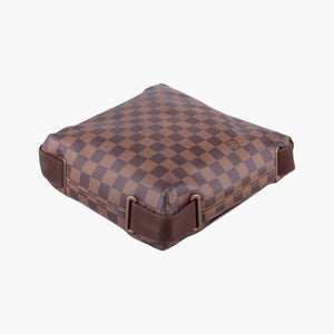 Pre-owned Louis Vuitton BROOKLYN PM EBENE Damier Canvas N51210 shoulderbag | stylenewstar