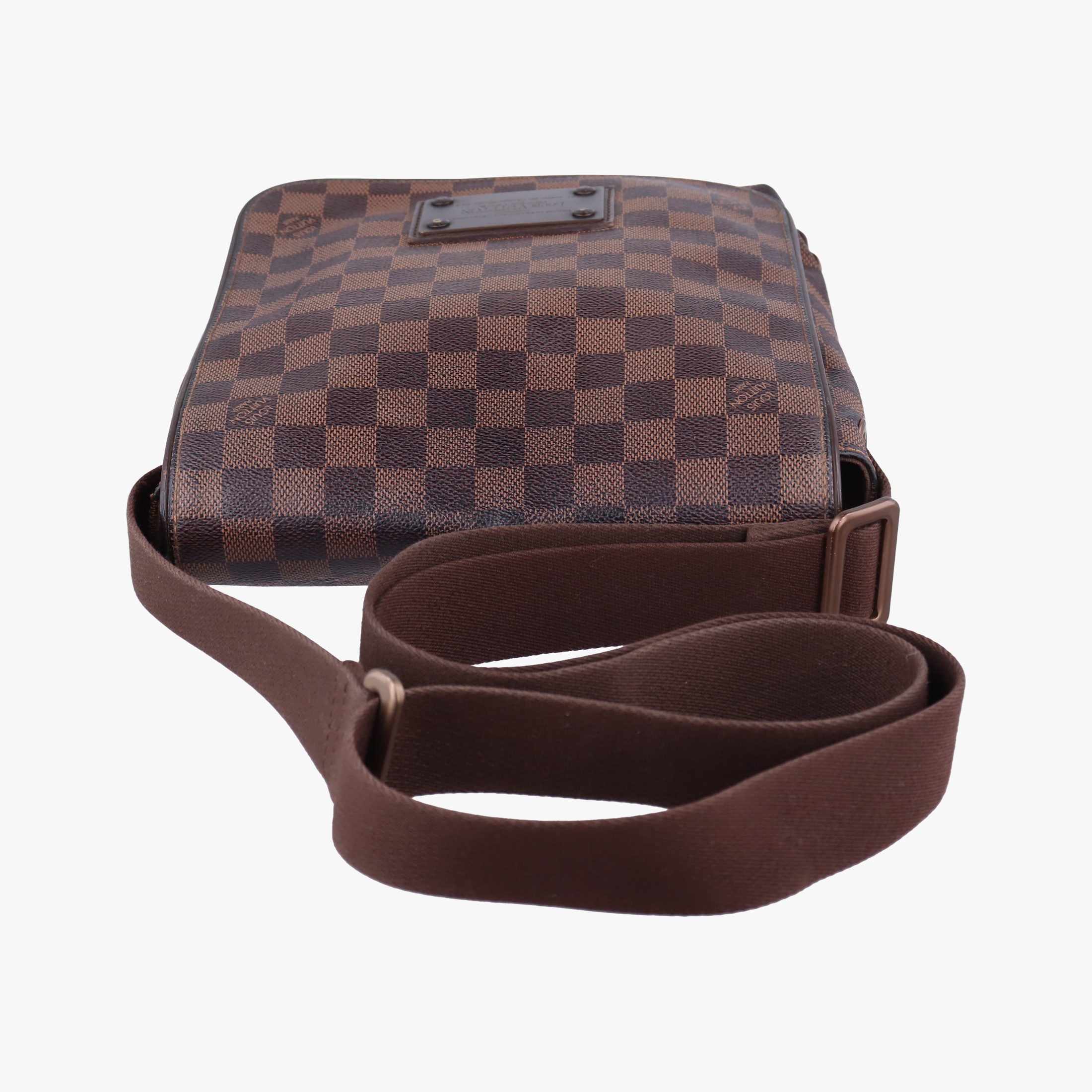 Pre-owned Louis Vuitton BROOKLYN PM EBENE Damier Canvas N51210 shoulderbag | stylenewstar