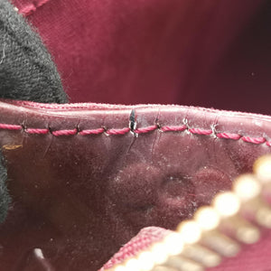 Pre-owned Louis Vuitton Brea MM ROUGE FAUVISTE Vernis M91690 shoulderbag | stylenewstar