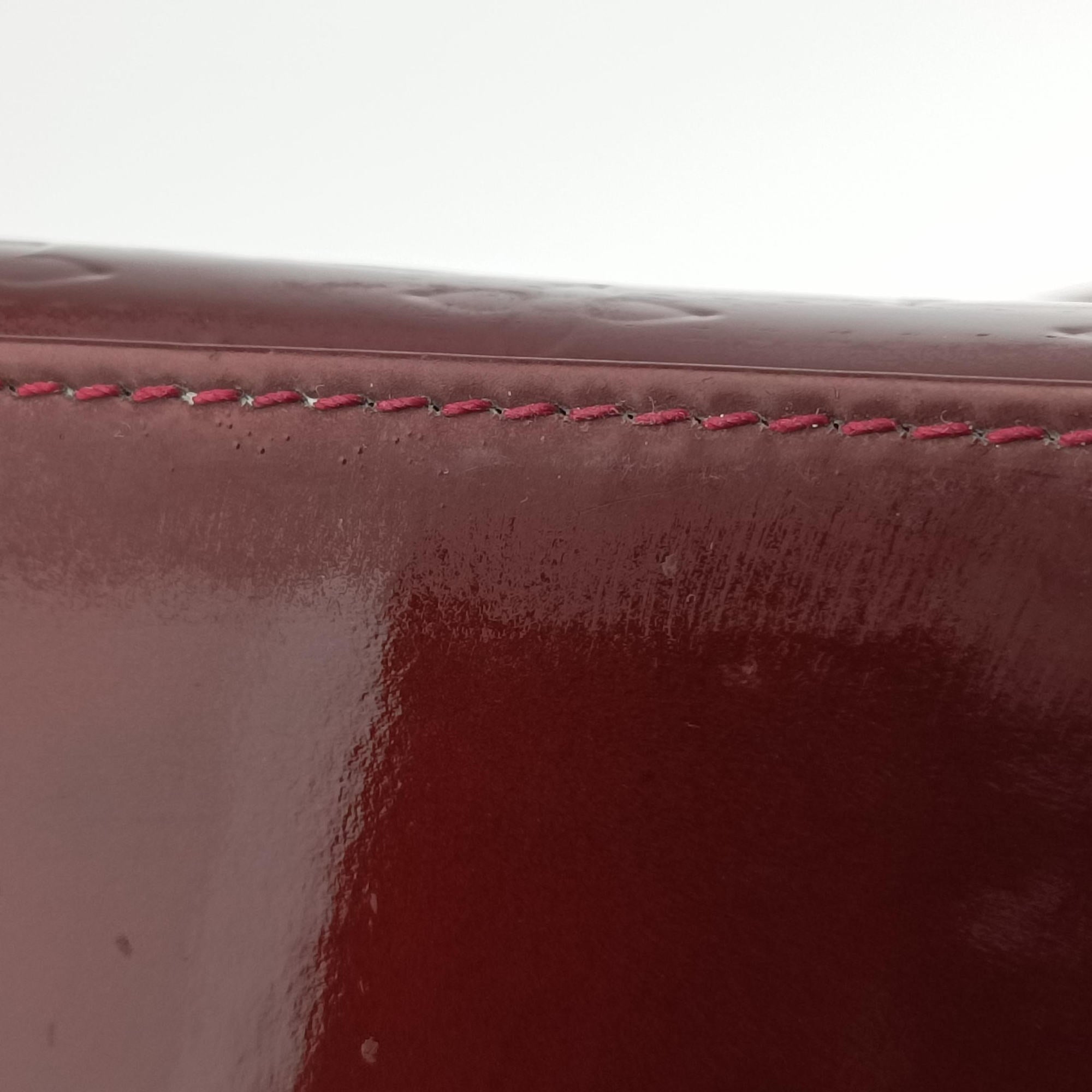 Pre-owned Louis Vuitton Brea MM ROUGE FAUVISTE Vernis M91690 shoulderbag | stylenewstar