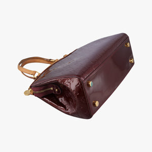 Pre-owned Louis Vuitton Brea MM ROUGE FAUVISTE Vernis M91690 shoulderbag | stylenewstar