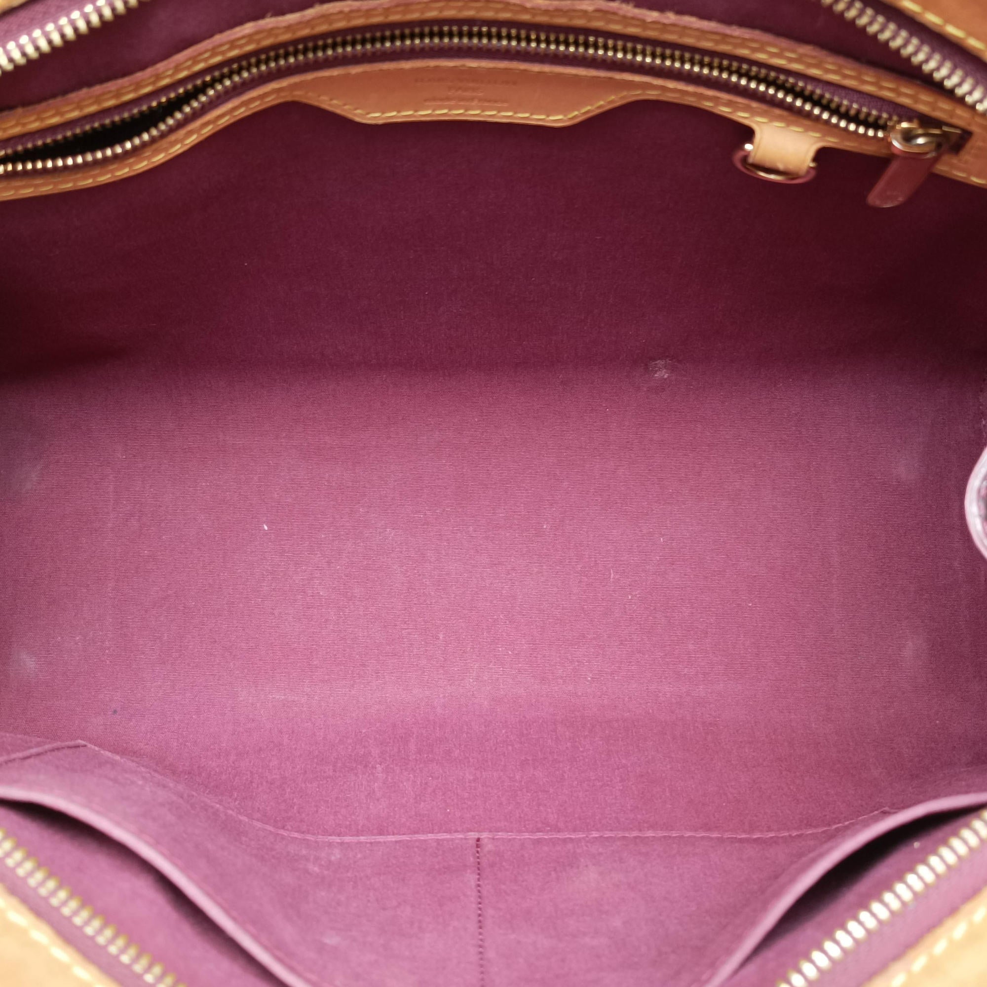 Pre-owned Louis Vuitton Brea MM ROUGE FAUVISTE Vernis M91690 shoulderbag | stylenewstar