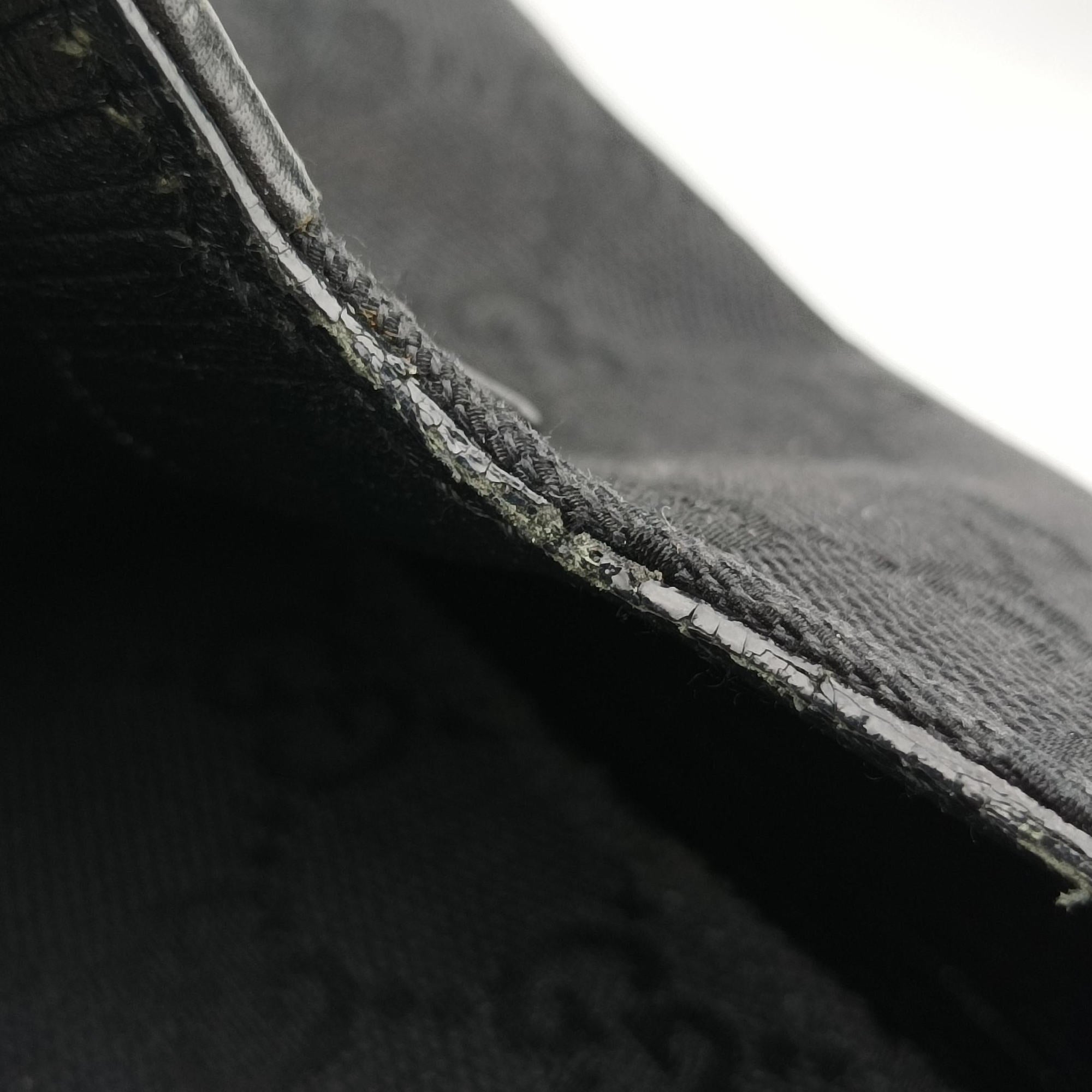 Pre-owned Gucci Horsebit Black canvas×leather 114915 shoulderbag | stylenewstar