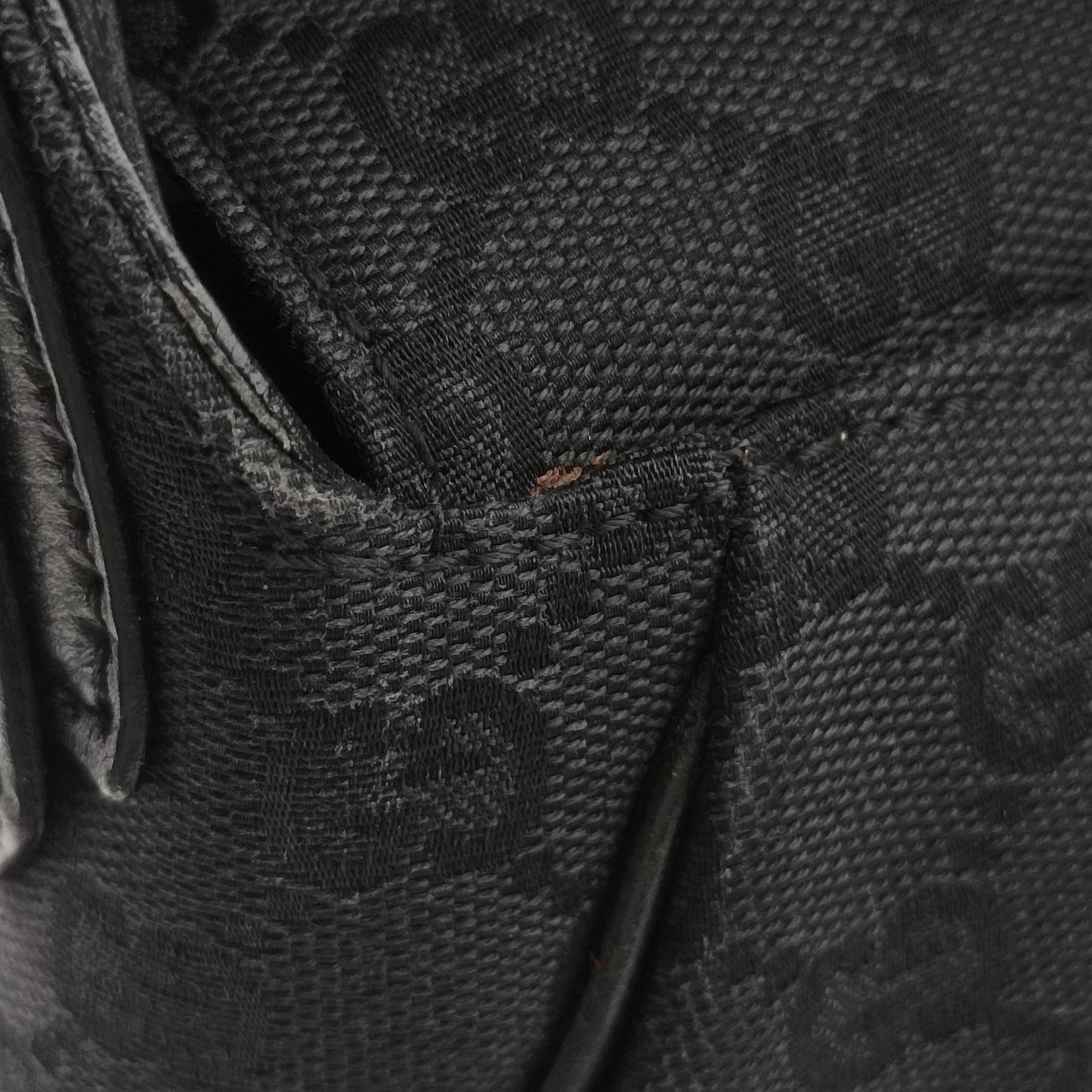 Pre-owned Gucci Horsebit Black canvas×leather 114915 shoulderbag | stylenewstar