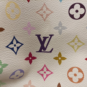 Pre-owned Louis Vuitton Petit NOé white Monogram Multicolor M42229 shoulderbag | stylenewstar